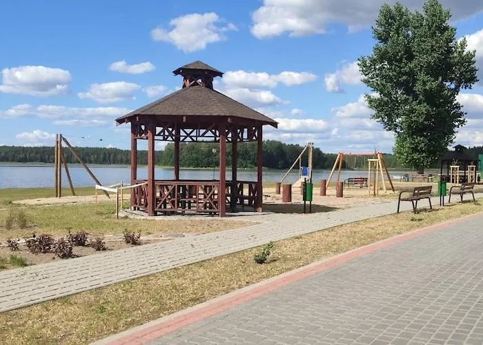 With Fireplace, View شقة Lipnica (Bytow)